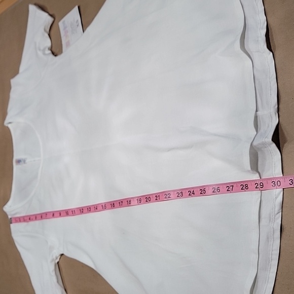 LuLaRoe Size XS White Perfect T NEW with Tag - Picture 7 of 11